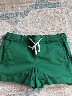 torrid Green Drawstring Cuffed Shorts